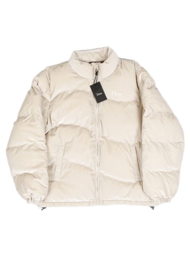 Prešívaná bunda Dime Velvet Quilted Puffer Jacket Béžová | dimeho232bei