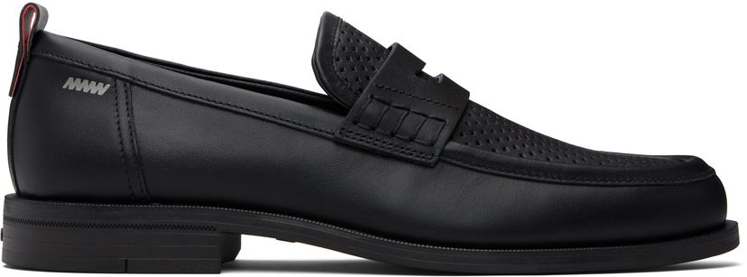 Tenisky a topánky BOSS Hugo Perforated Loafers Čierna | 50548646