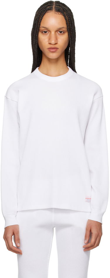 Tričko Alexander Wang Dropped Shoulder T-Shirt Biela | UCC4221611, 0