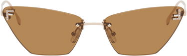 Slnečné okuliare FENDI Fendi First Crystal Sunglasses Hnedá | FE4160US@5728E 192337204371, 0