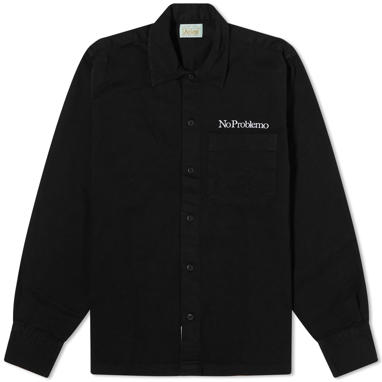 Košeľa Aries Mini Problemo Uniform Over Shirt Čierna | FUAR40115-BLK, 0