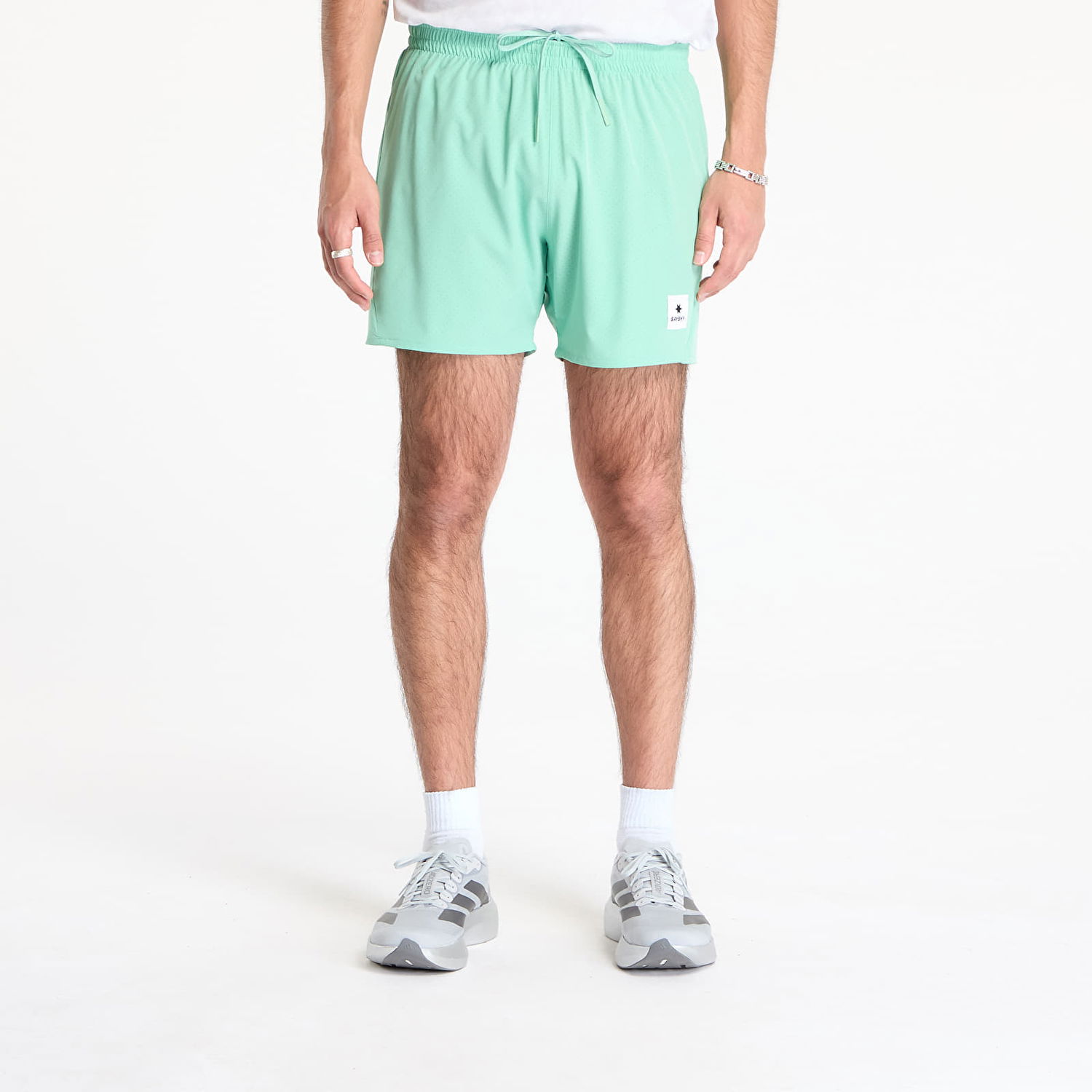 Šortky Saysky SAYSKY Pace Air 5" Shorts Zelené | NMRSH21C314, 0