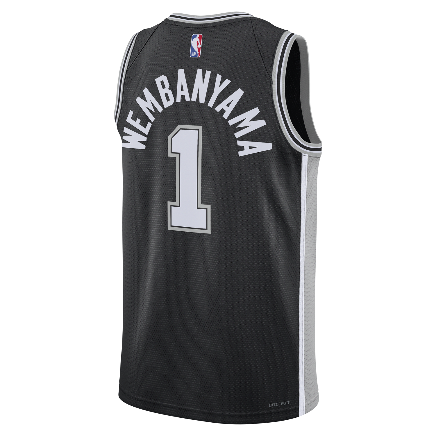 Dres Nike Dri-FIT NBA San Antonio Spurs Icon Edition 2022/23 Swingman Jersey Čierna | DN2022-015, 1