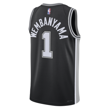 Dres Nike Dri-FIT NBA San Antonio Spurs Icon Edition 2022/23 Swingman Jersey Čierna | DN2022-015, 1