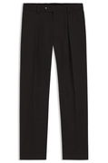 BECKHAM micro-patterned trousers in cotton