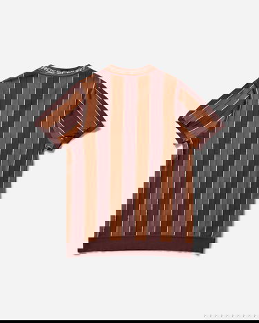 Sveter Martine Rose Striped Knitted T-Shirt Hnedá | 959YA12700, 2