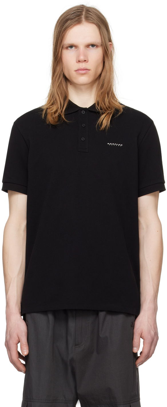 Polo tričko Moncler Bonded Polo Tee Čierna | J10918A0001489A16, 0