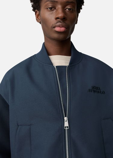 Bomber bunda AXEL ARIGATO Archer Full-Zip Bomber Jacket with Drawstring Hem Navy | A3764004, 5