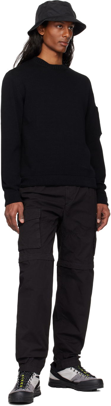 Cargo nohavice C.P. Company C.P. Company Loose Patch Pocket Cargo Pants Čierna | 18CMPA115A-006475G, 3