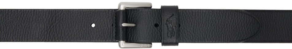 Opasok Polo by Ralph Lauren Polo Ralph Lauren Black Signature Čierna | 405898669001, 0