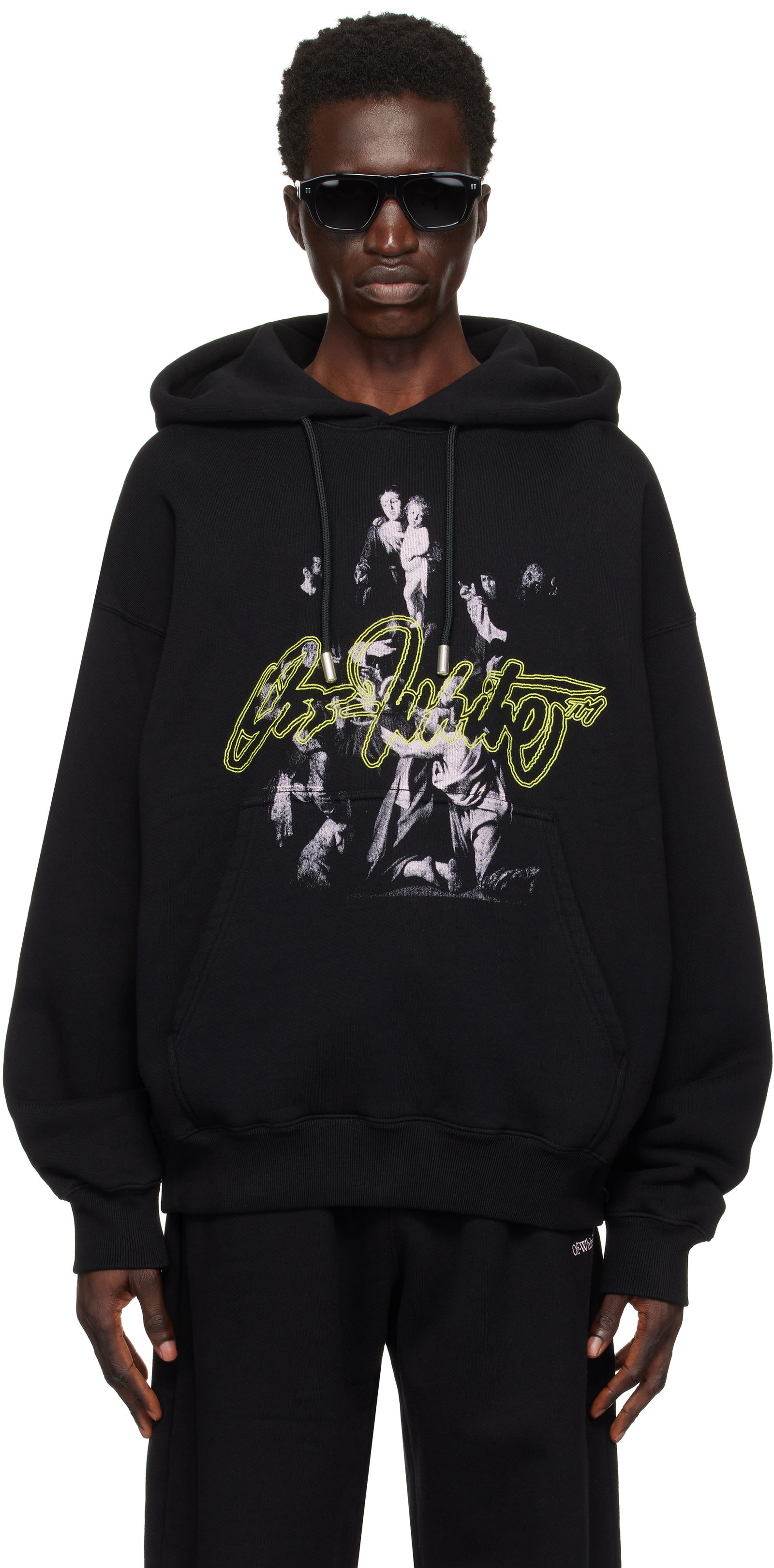 Script Mary Skate Black Hoodie