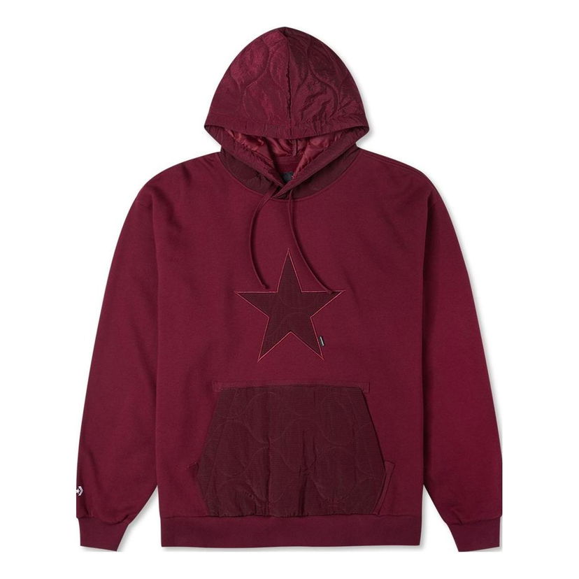 Mikina Converse Cozy Utility Hoodie Červená | 10025051-A03