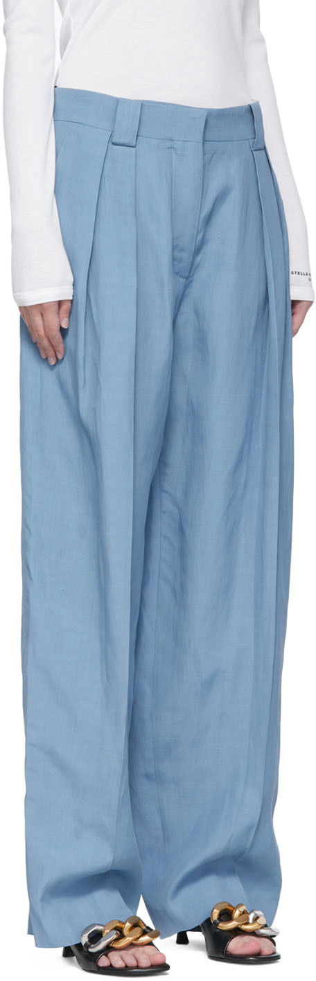 Stella McCartney Wide-Leg Viscose Trousers