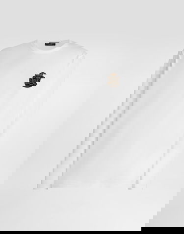 Tričko Dolce & Gabbana Cotton T-shirt With Heraldic Patch Biela | G8PV0ZG7PZUW0800, 0