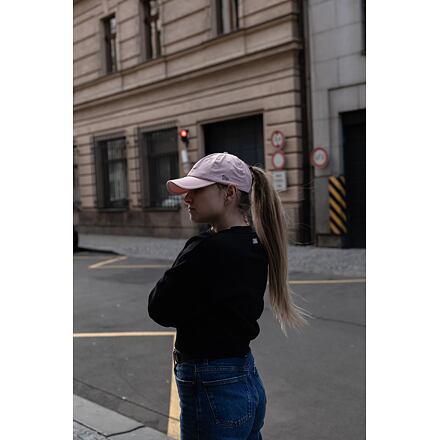 Womens Open Back Cap Pale Pink One Size