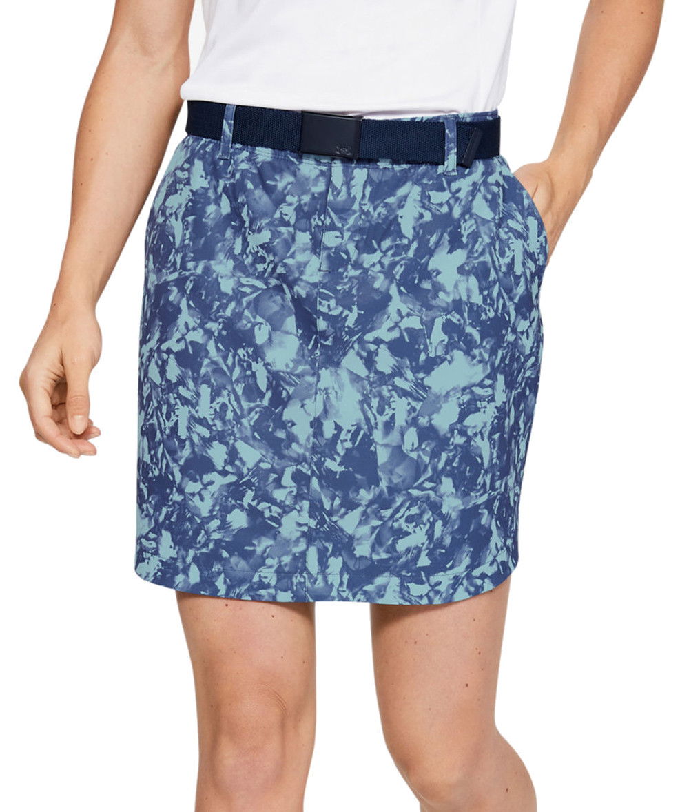 Sukňa Under Armour Printed Woven Golf Skort Modrá | 1355501-494, 0