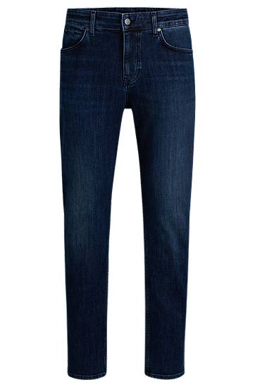 Džínsy BOSS Maine Regular-Fit Coolmax® Jeans Modrá | 50533034, 0