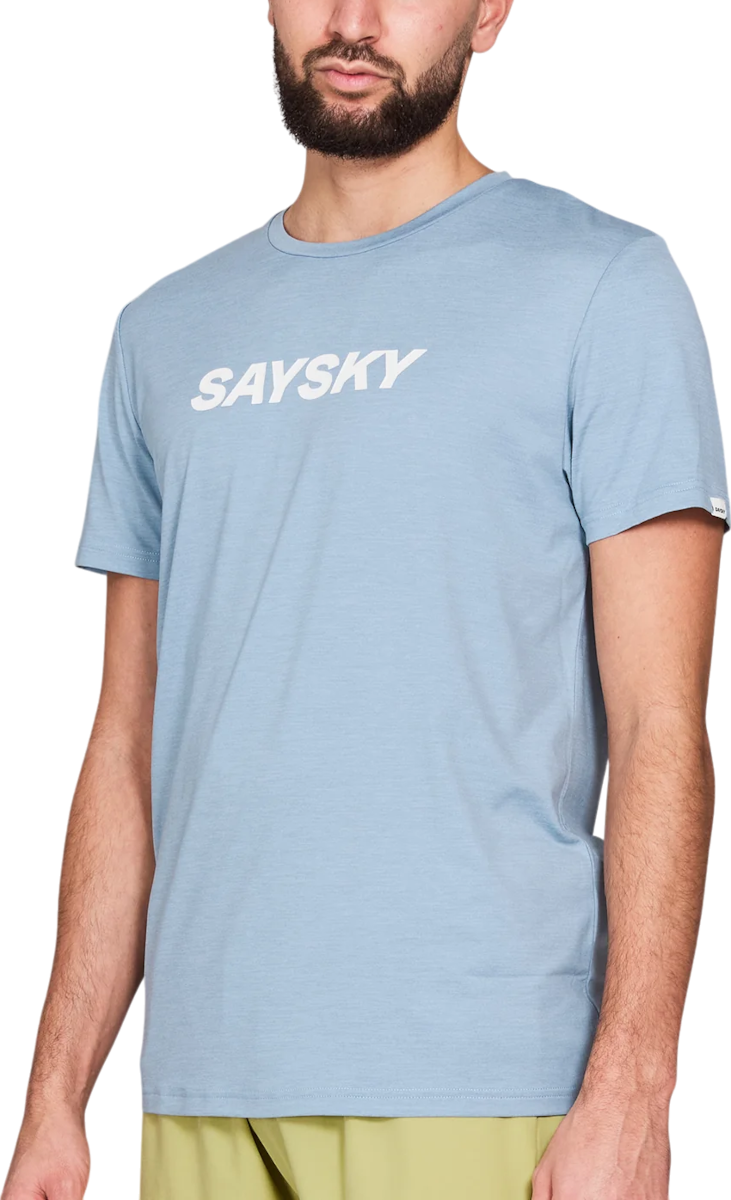 Tričko Saysky Saysky Logo Pace T-Shirt Modrá | nmrss20c2010, 0
