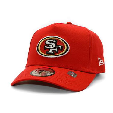 Šiltovka New Era 9FORTY A-Frame San Francisco 49ers Adjustable Hat Červená | 60565495, 0