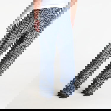 Džínsy adidas Performance Denim Loose Monogram Pants Modrá | KD0399, 2