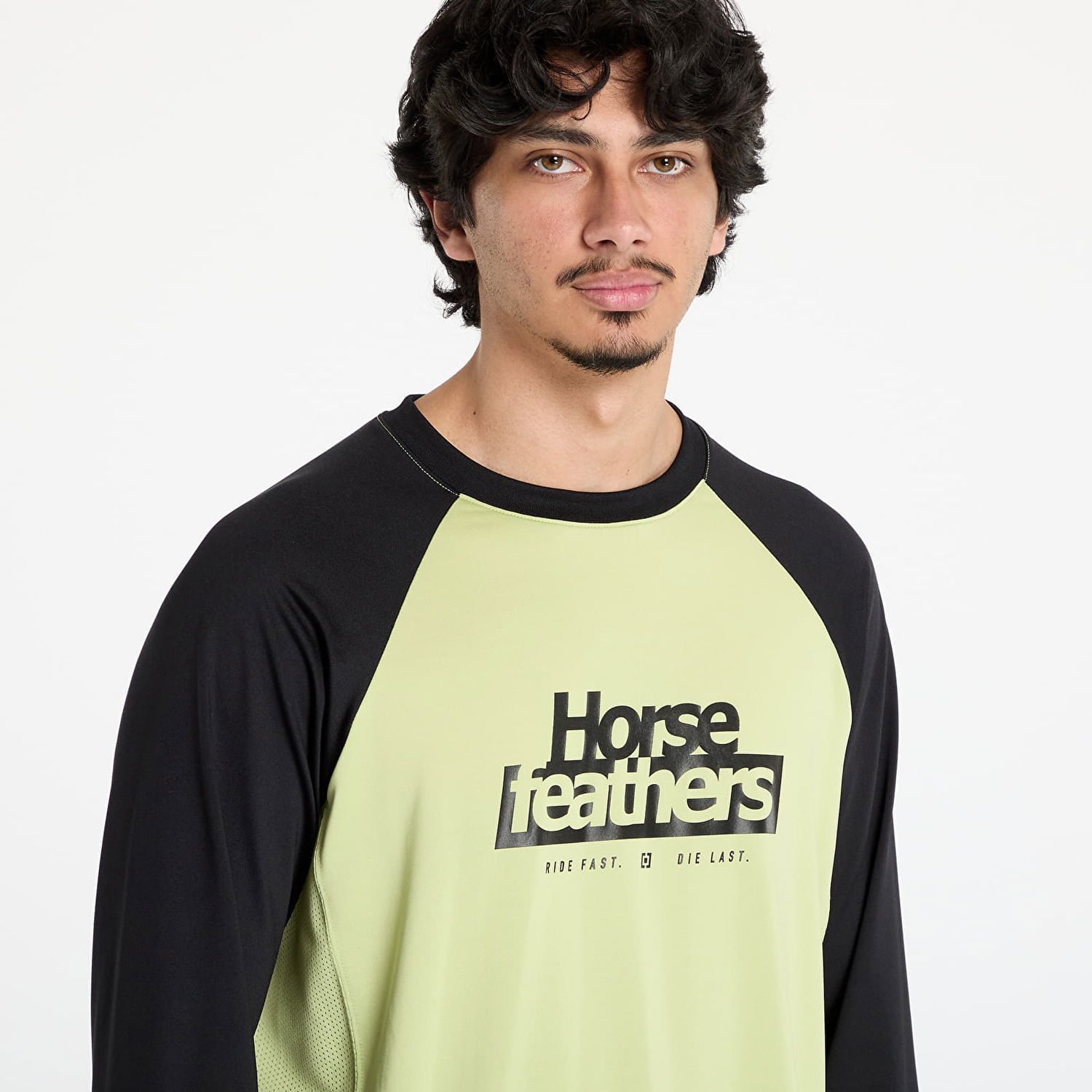 Tričko Horsefeathers Horsefeathers Spike Long Sleeve Bike Jersey Žltá | TM065B, 1