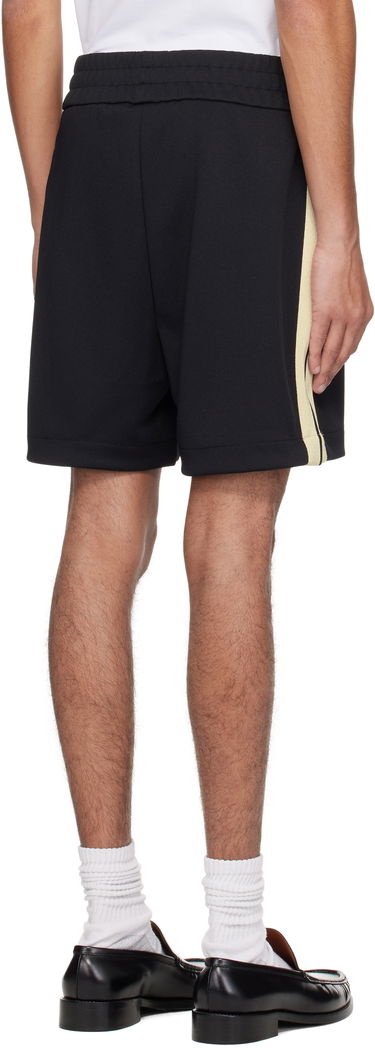 Šortky Palm Angels Palm Angels Embroidered Logo Track Shorts Čierna | PMCL004C99FAB0021003, 2