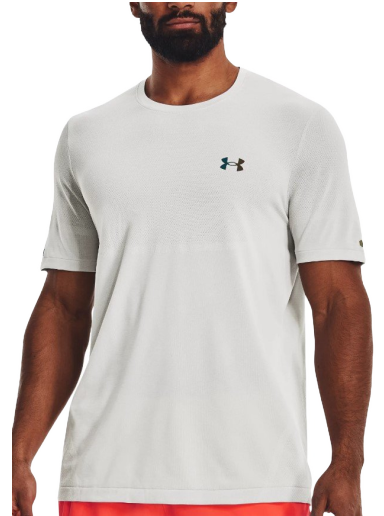 Tričko Under Armour Rush Seamless Legacy Tee Šedá | 1376781-100
