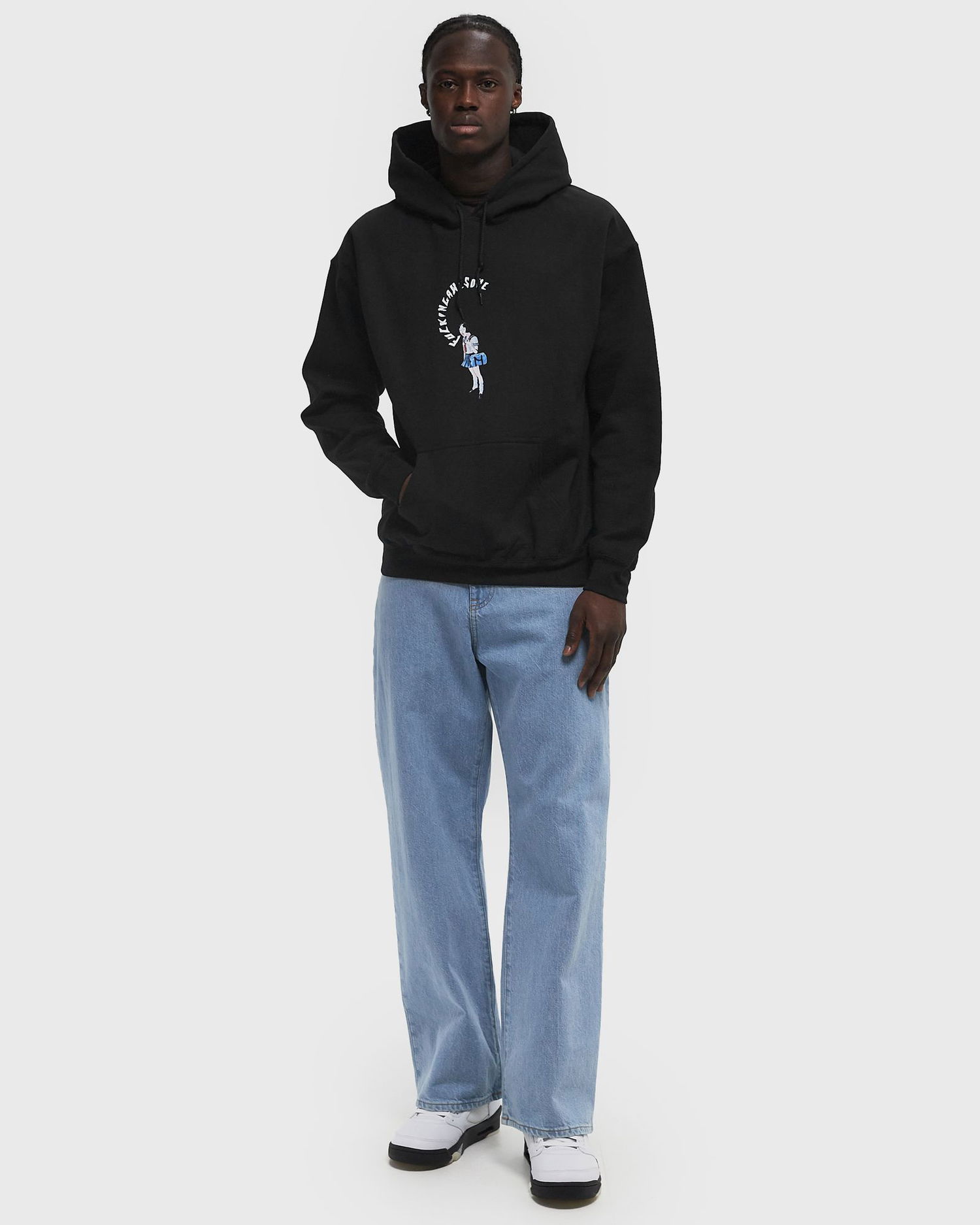 Mikina Fucking Awesome Mouth Girl Hoodie XL Čierna | PN25493-BLACK, 1