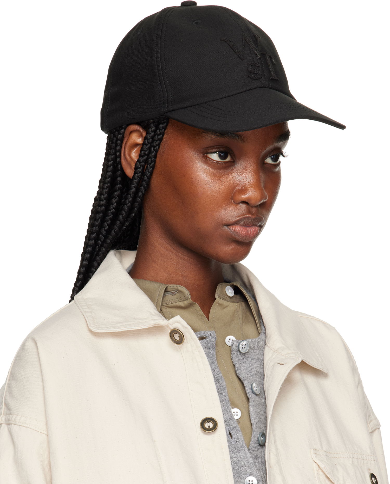 Šiltovka sacai WTAPS Edition Cotton Back Satin Baseball Cap Čierna | 25-0931S, 1
