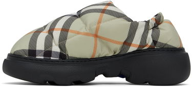 Oblečenie Burberry Burberry Check Pillow Loafers Béžová | 8094483, 2