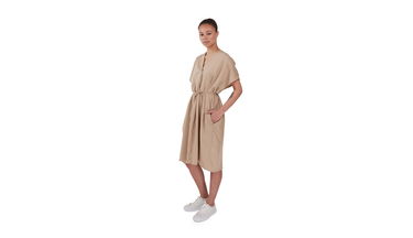 Šaty Makia Mila Kaftan Dress Béžová | W75034_126, 4