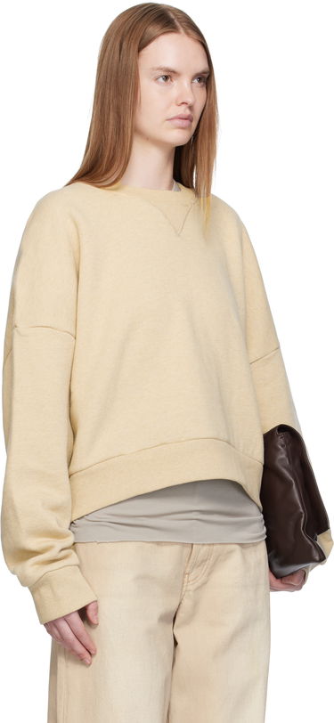 Mikina Entire Studios Box Crew Sweatshirt Žltá | ES2126TP, 1