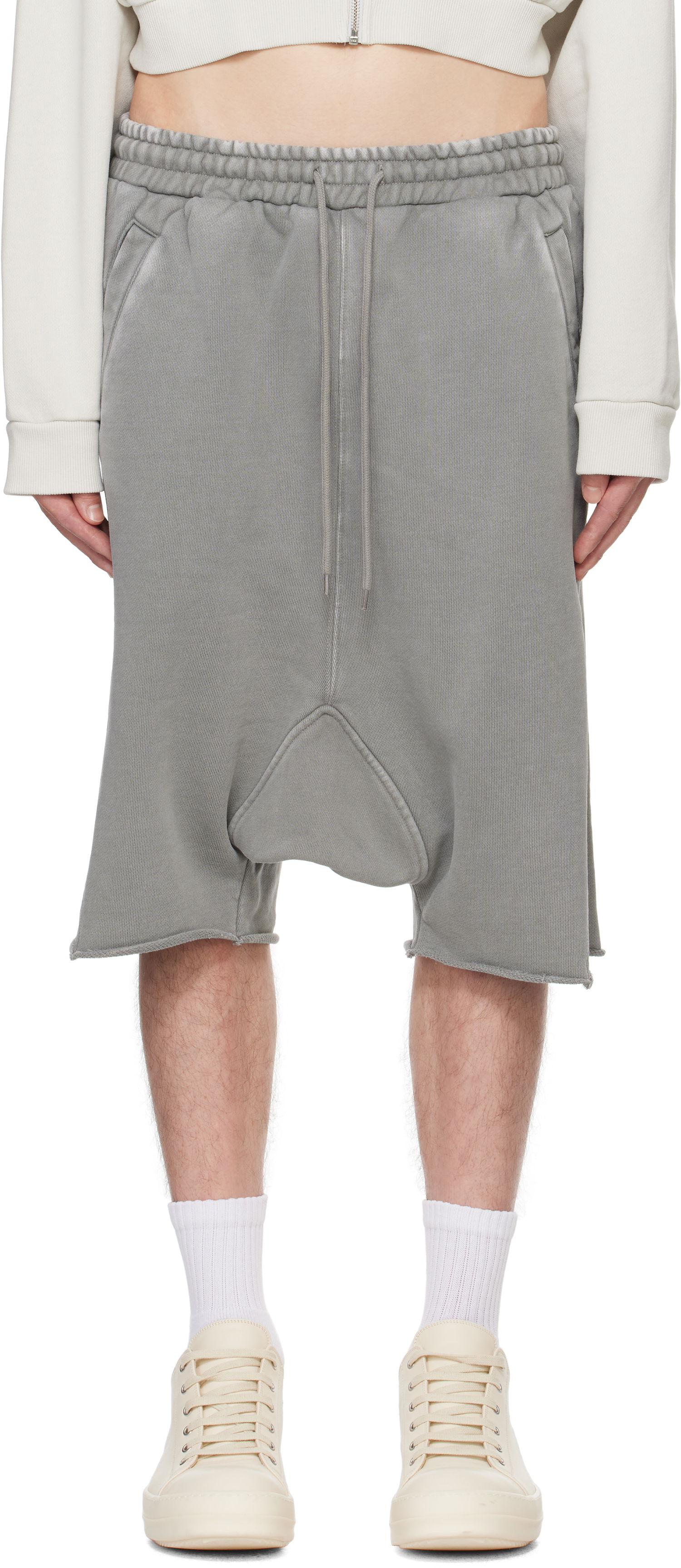 Šortky Entire Studios Heavy Drop Shorts Šedá | ES2256RH, 0