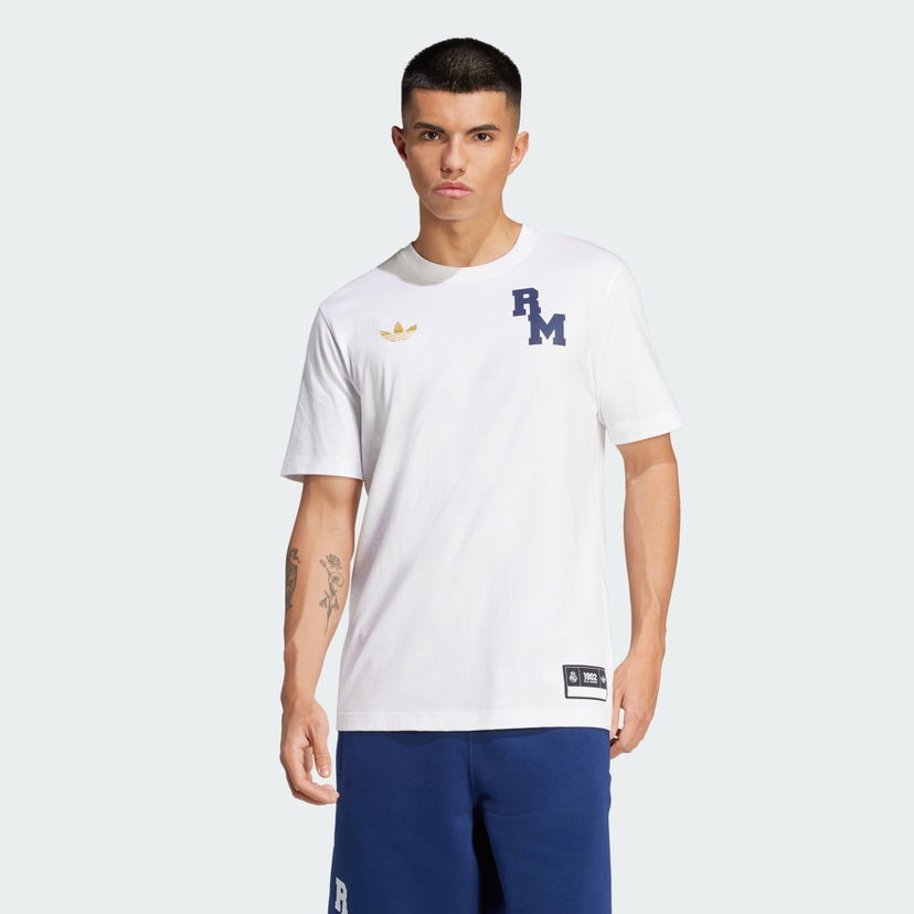 Tričko adidas Performance Real Madrid VRCT T-Shirt Biela | JL6116