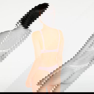 Podprsenka CALVIN KLEIN Triangle Bra Ružová | QF6199E TH4, 2