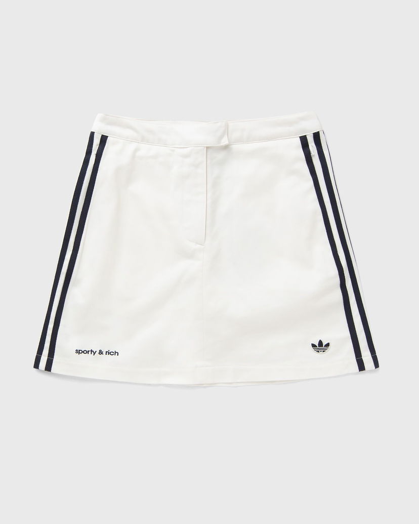 Sukňa adidas Originals Sporty & Rich Skort Biela | JL7194