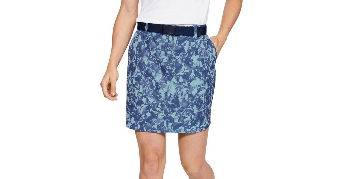 Sukňa Under Armour Printed Woven Golf Skort Modrá | 1355501-494, 1
