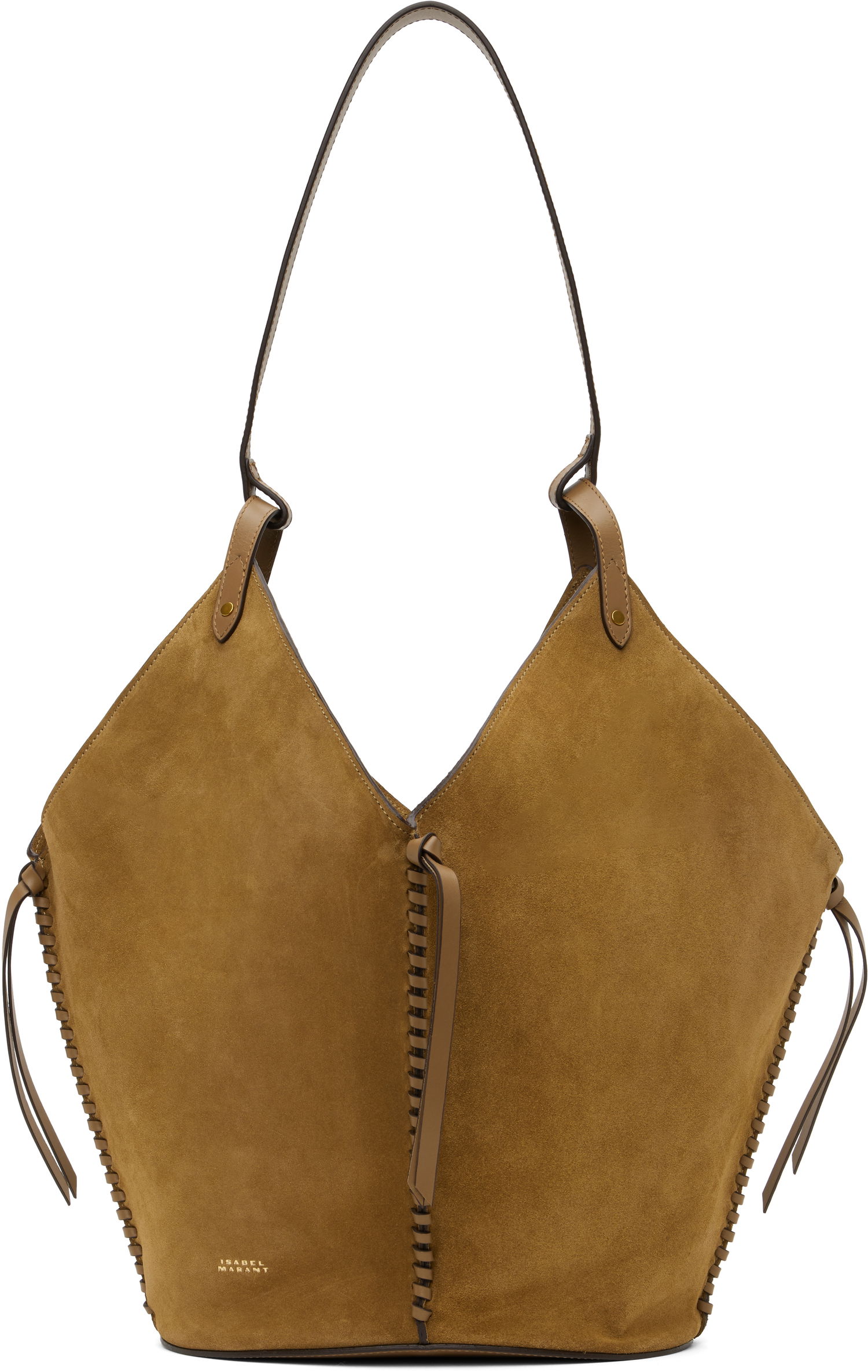 Tote bag ISABEL MARANT Isabel Marant Tampa Suede Shoulder Bag Hnedá | PM0066FA-C2C13M, 0