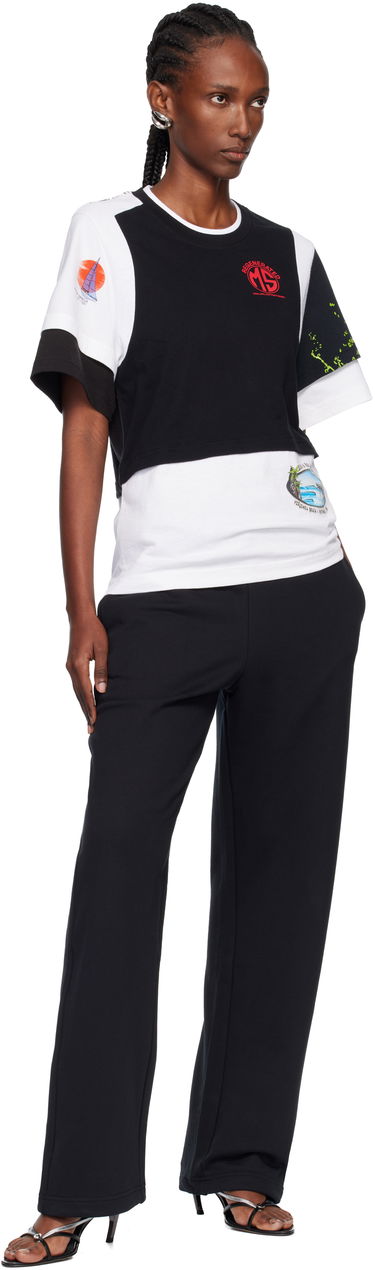 Tričko Marine Serre Regenerated Graphic Jersey Layered T-shirt Rôznofarebný | MTT096AUJER0003, 3