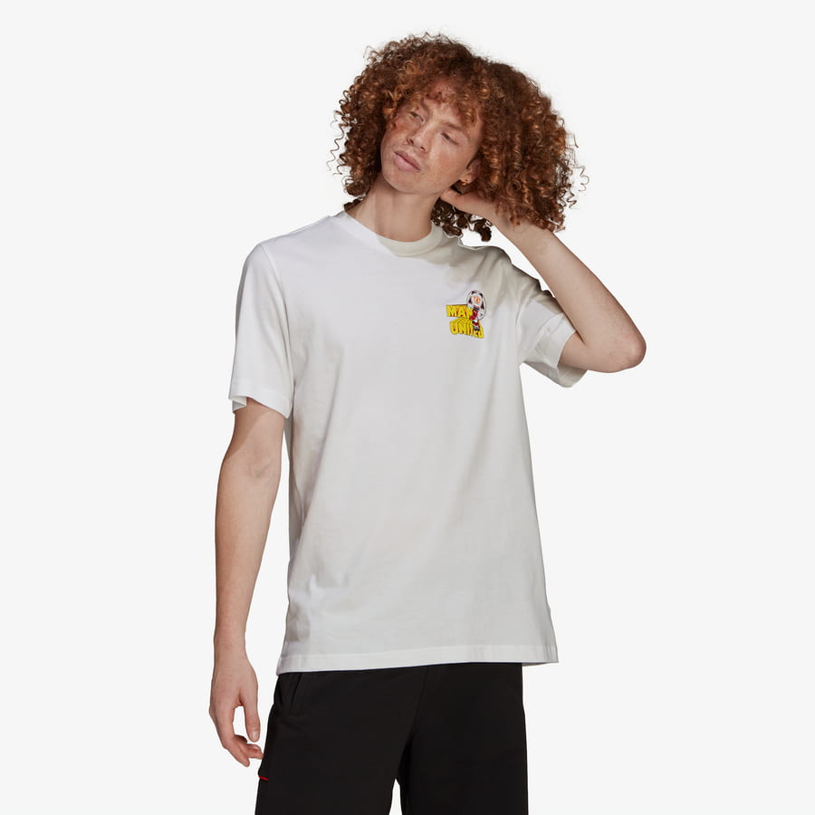 Tričko adidas Originals Manchester United GR Biela | HP0448, 0