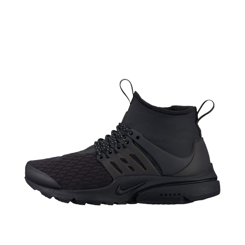 Tenisky a topánky Nike Air Presto Mid Utility Triple Black (Women's) Čierna | AA0674-003