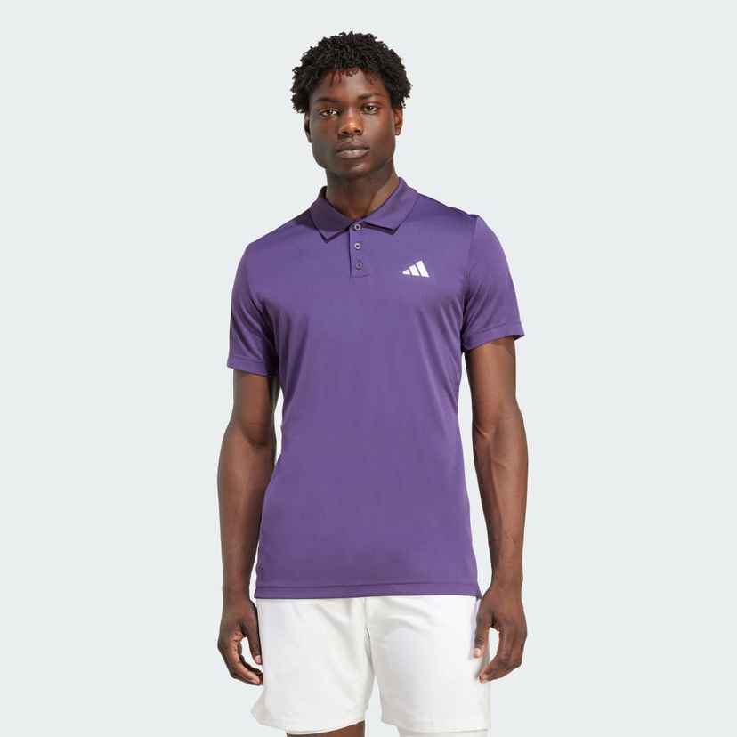 Polo tričko adidas Performance Tennis Polo Shirt Climacool FreeLift Fialová | JW9849