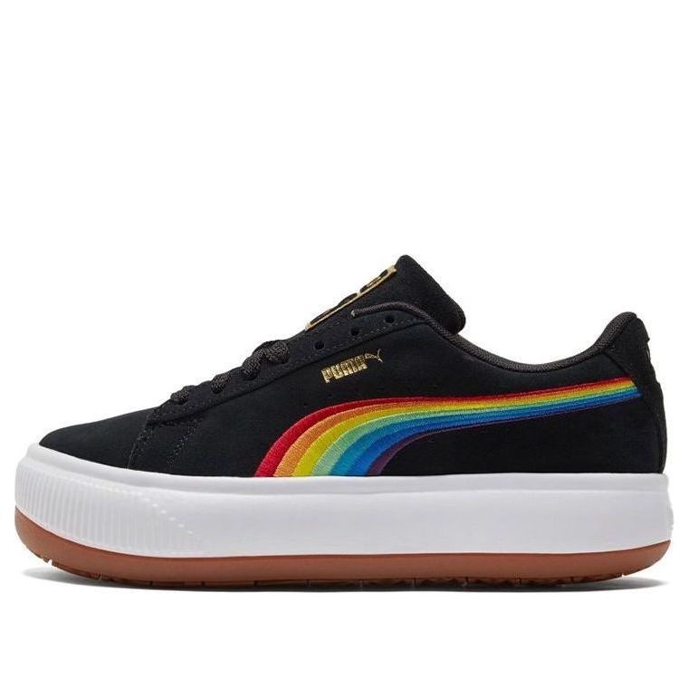 Tenisky a topánky Puma Suede Mayu 'Rainbow' Čierna | 387239-01, 0