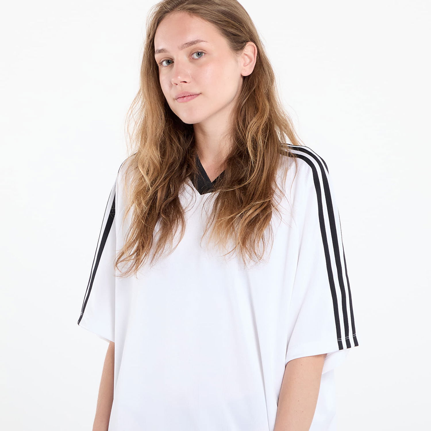 Šaty adidas Originals Adicolor Football Oversize Dress Biela | KB8153, 1