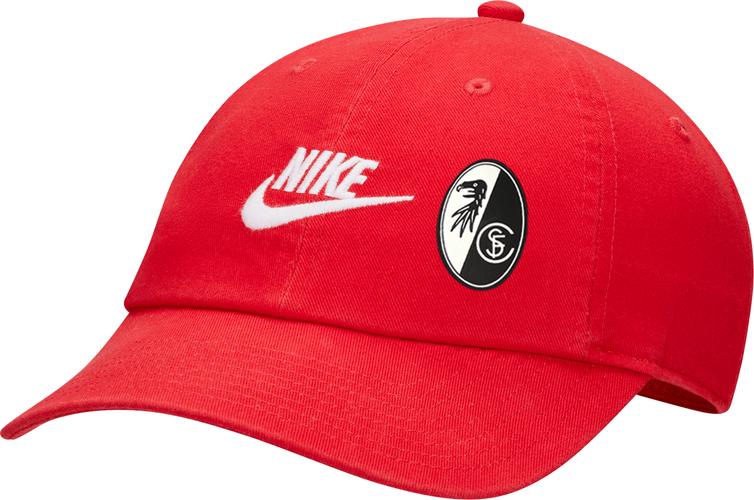 Šiltovka Nike SC FREIBURG Red Baseball Cap Červená | 5scffb5368-657, 0