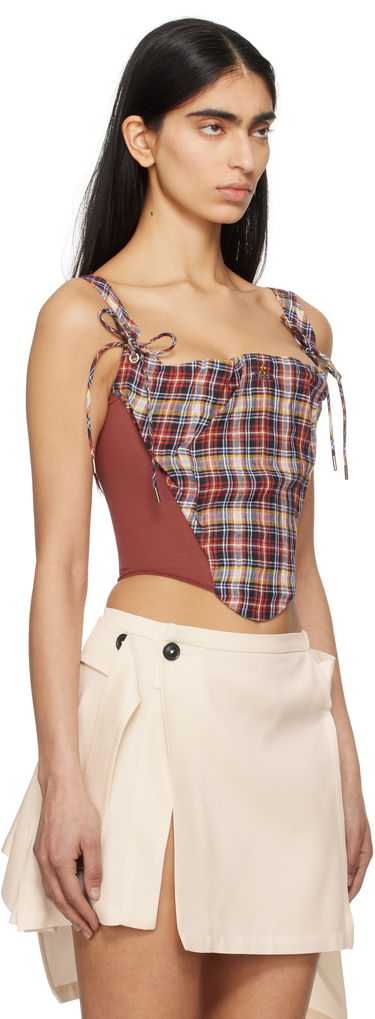 Tielko Vivienne Westwood Vivienne Westwood Puppy Corset Top Červená | 15030047-W013R-, 1