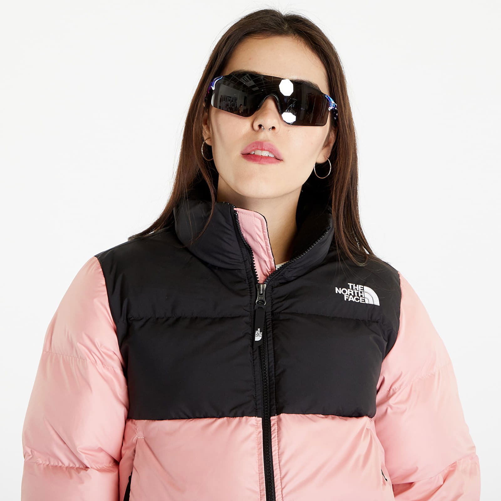 Cropped Saikuru Jacket "Shady Rose/ TNF Black"