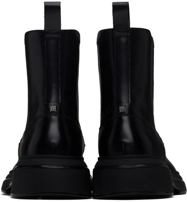Oblečenie BOSS Hugo Polished Leather Chelsea Boots Čierna | 50522983, 1