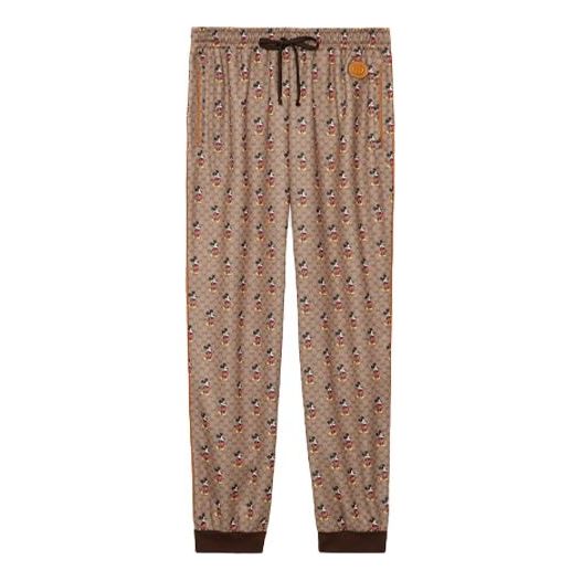 Tepláky Gucci Disney Mickey Full Printed Jogging Pants Béžová | 604211-XJB64-2100