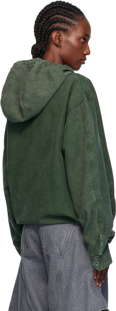 Bunda JW Anderson JW Anderson Garment Dye Anorak Zelené | JK0416-PG1600, 2